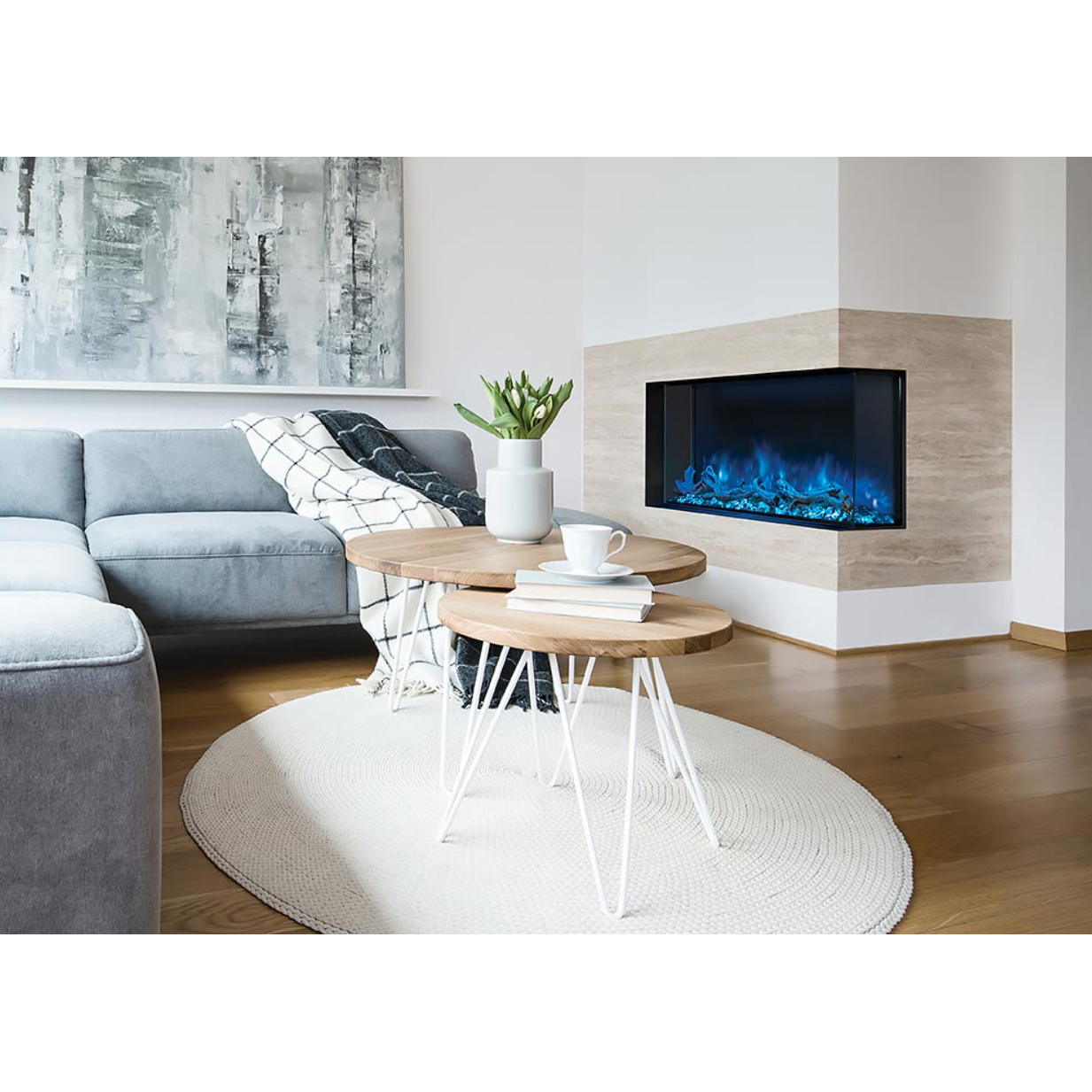 Modern Flames 56-in Landscape Pro MultiView Built-In Electric Fireplace
