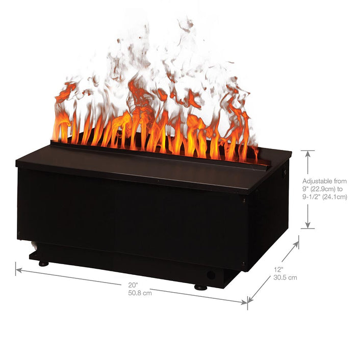 Dimplex Opti-Myst® RGB Cassette 20-Inch Built-In Water Vapor Fireplace