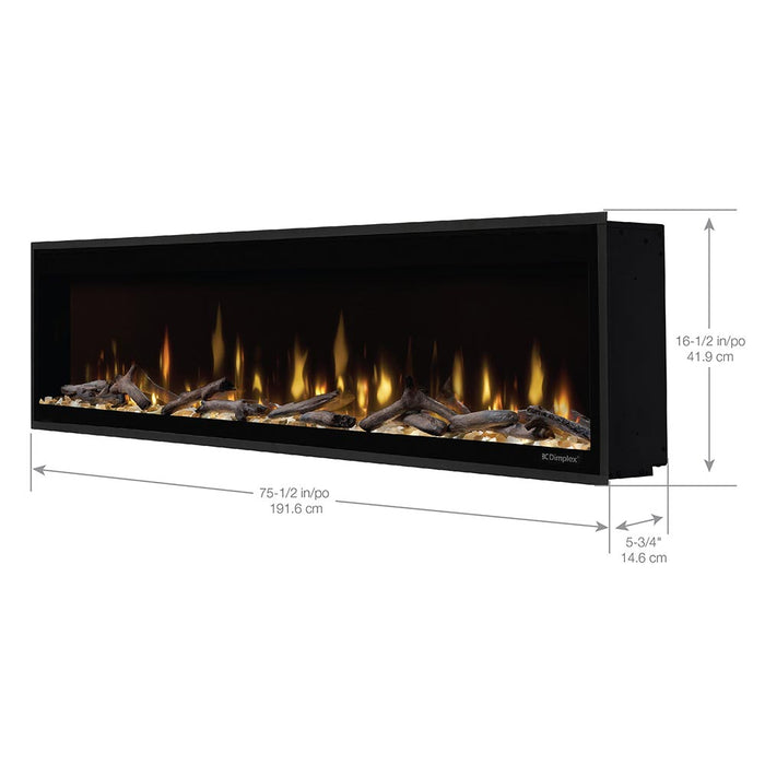 Dimplex Ignite Evolve 74-in Linear Electric Fireplace