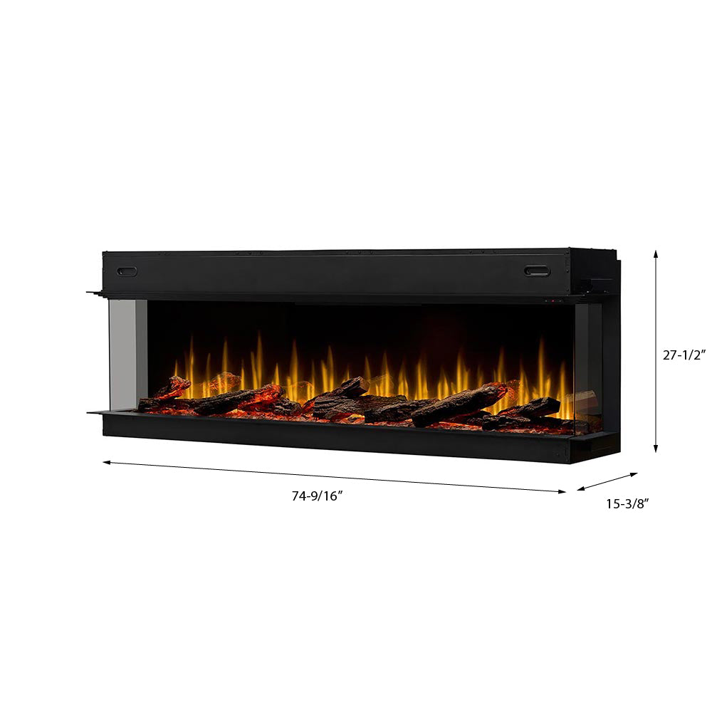Dimplex Ignite Ultra 74-in Linear Electric Fireplace