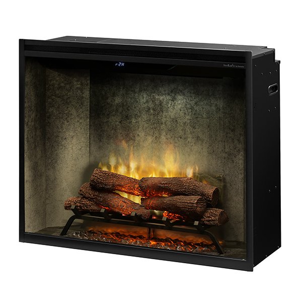 Dimplex 36" Revillusion Portrait Electric Firebox Weathered Concrete