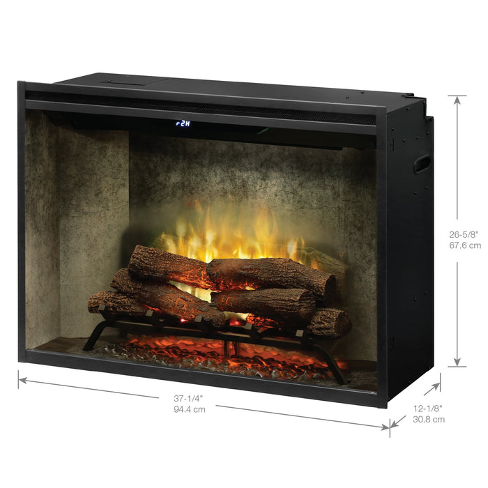 Dimplex 36" Revillusion Electric Firebox Weathered Concrete
