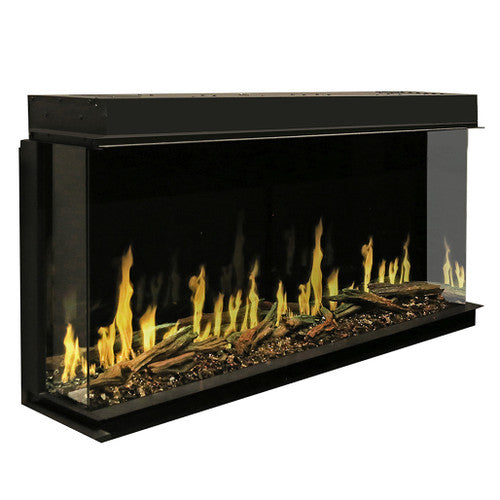 Modern Flames Orion 100-in Multi Heliovision Linear Electric Fireplace