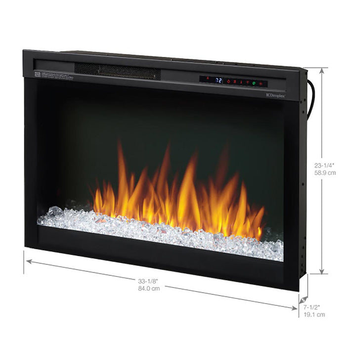 Dimplex Nova 33-In Multi-Fire XHD Contemporary Electric Fireplace Insert