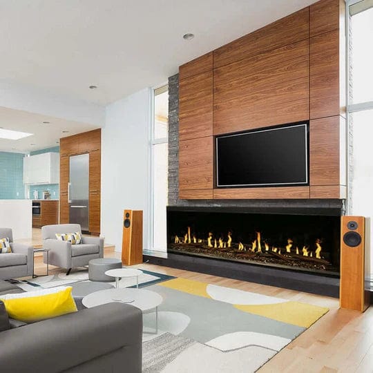 Modern Flames Orion 60-in Multi Heliovision Linear Electric Fireplace