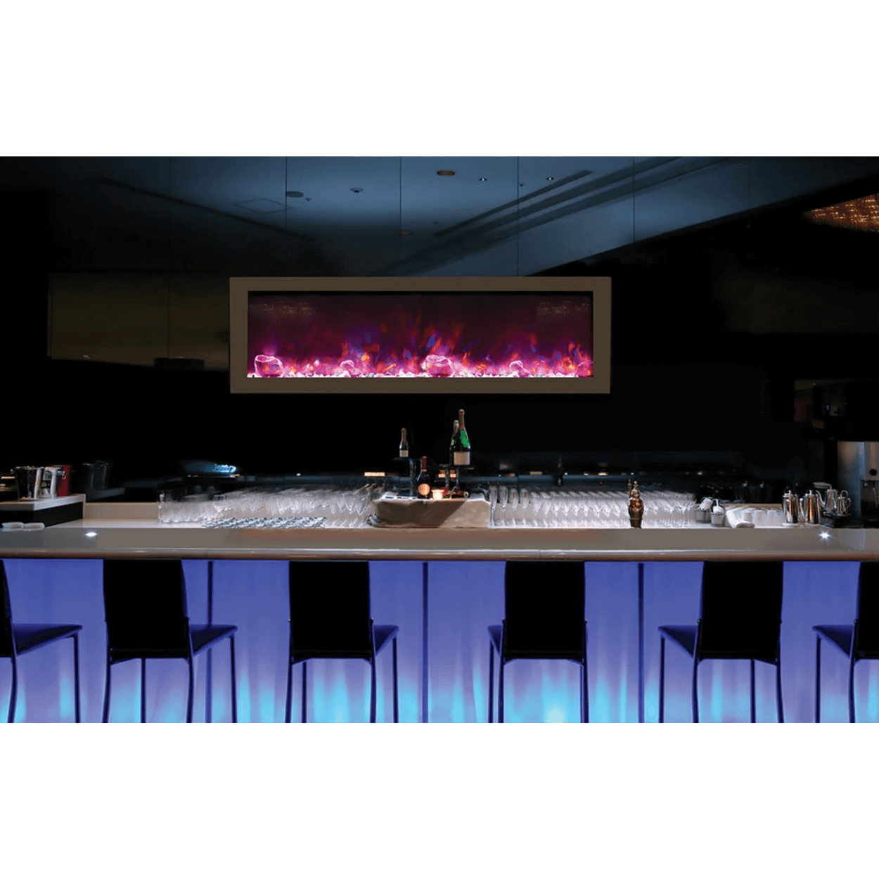 Amantii Panorama Series 50-Inch Deep Built-In Electric Fireplace