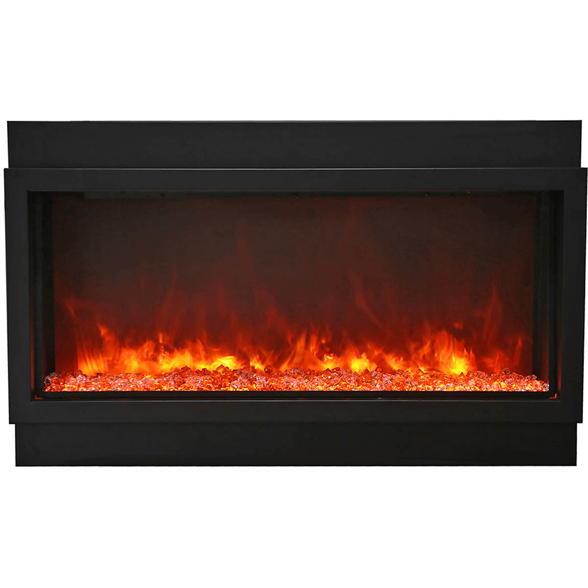 Amantii Panorama Series Indoor/Outdoor 50-Inch Deep XT Built-In Electric Fireplace