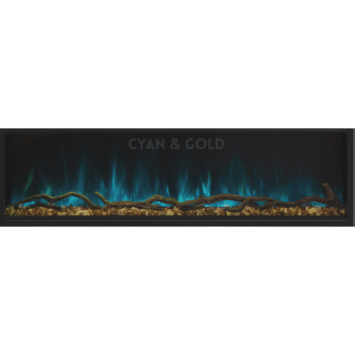 Modern Flames 68-Inch Landscape Pro Slim Built In Electric Fireplace