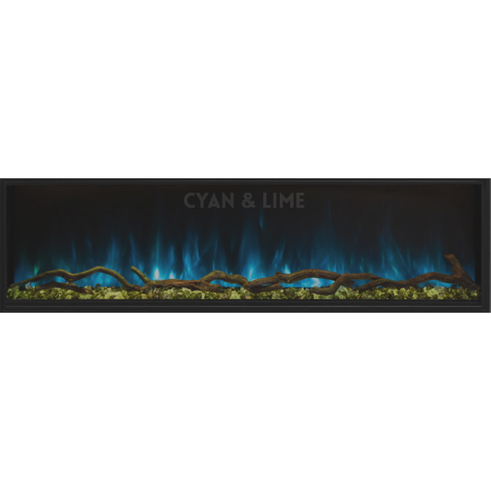 Modern Flames 96-Inch Landscape Pro Slim Built In Electric Fireplace