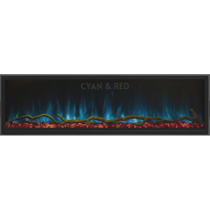 Modern Flames 68-Inch Landscape Pro Slim Built In Electric Fireplace