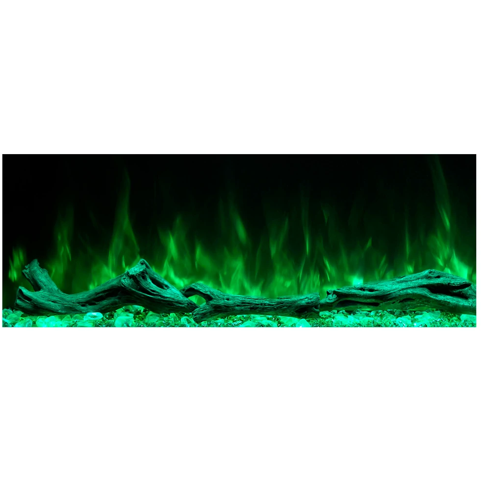 Modern Flames 96-Inch Landscape Pro Multi-Sided Built-In Electric Fireplace