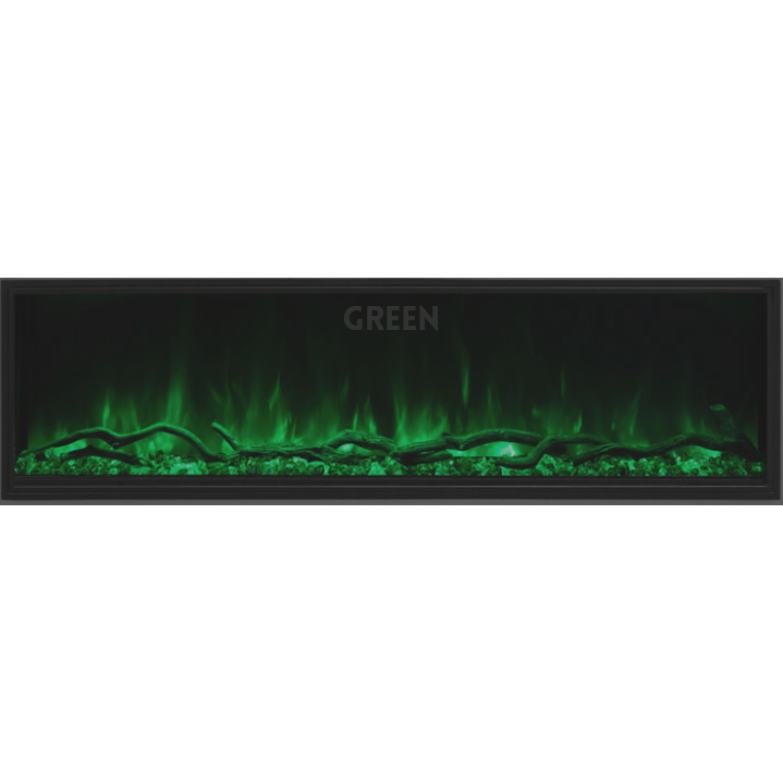 Modern Flames 68-Inch Landscape Pro Slim Built In Electric Fireplace