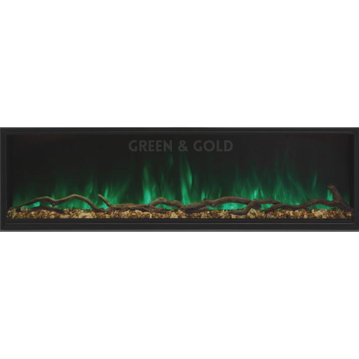 Modern Flames 68-Inch Landscape Pro Slim Built In Electric Fireplace