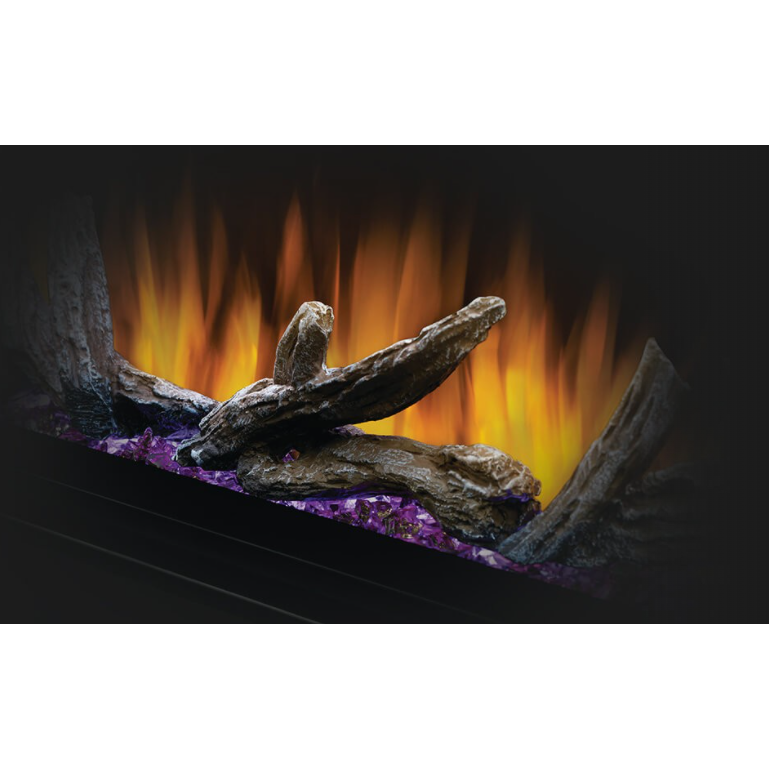 Napoleon 74-Inch Alluravision Deep Wall Mount Electric Fireplace
