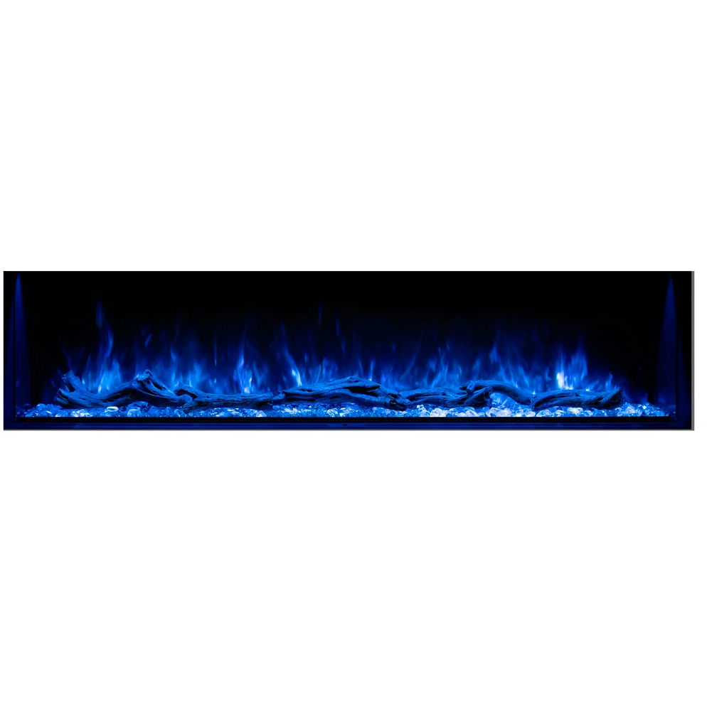 Modern Flames 96-Inch Landscape Pro Multi-Sided Built-In Electric Fireplace