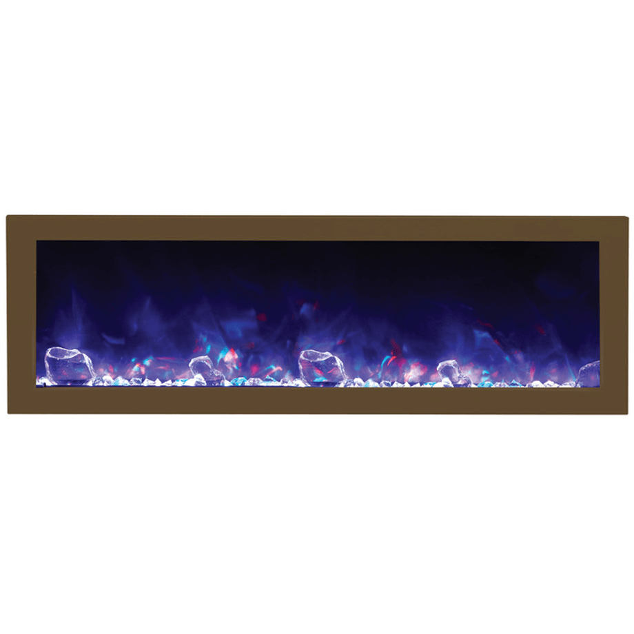 Amantii Panorama Series 50-Inch Deep Built-In Electric Fireplace