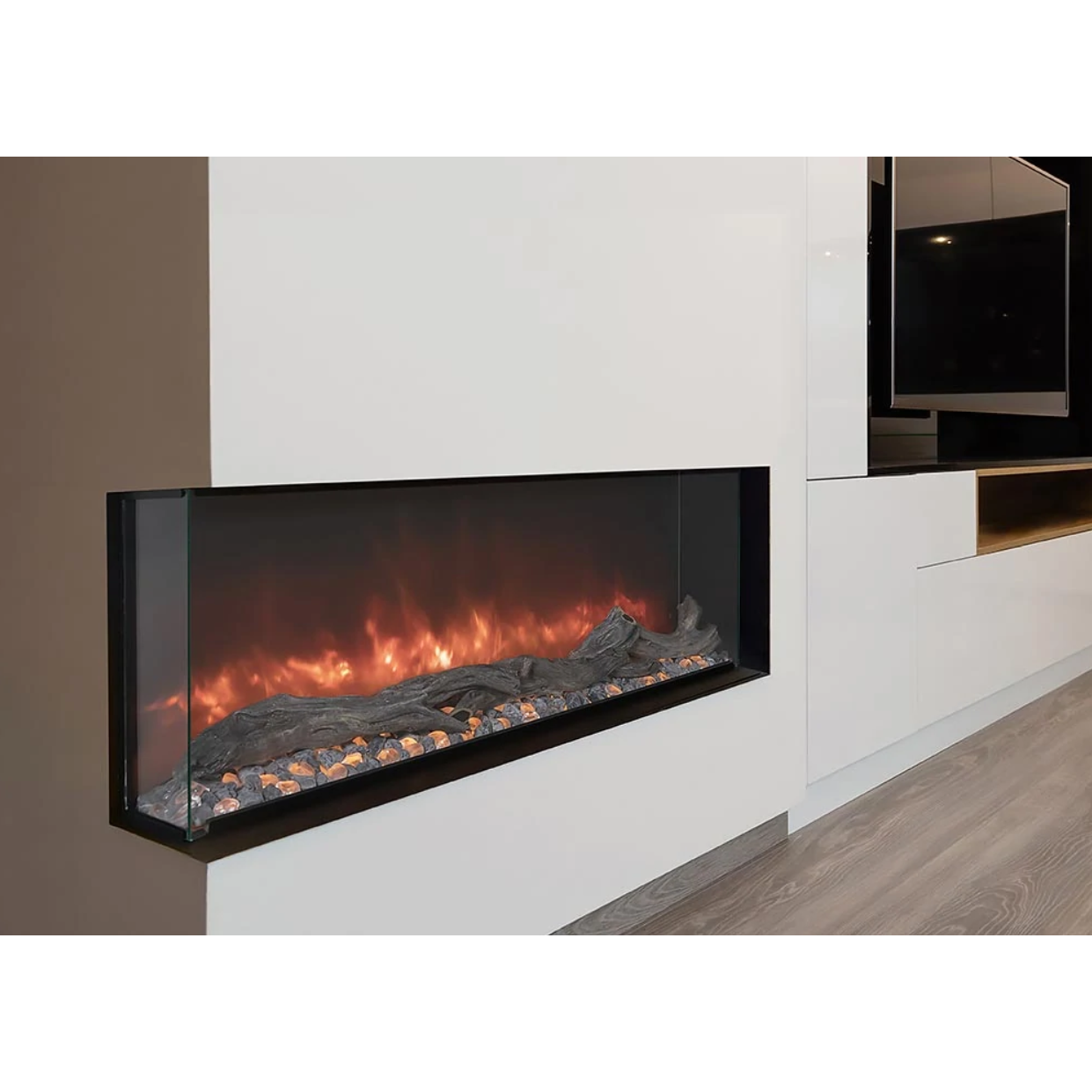 Modern Flames 80-in Landscape Pro MultiView Built-In Electric Fireplace