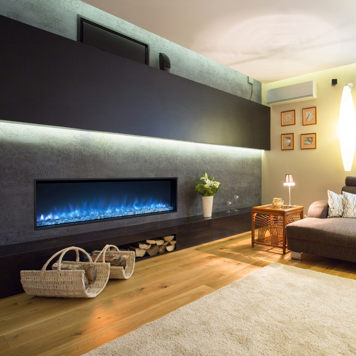 Modern Flames Landscape Fullview 2 60-Inch Wall Mount Electric Fireplace