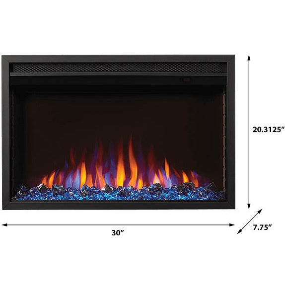 Napoleon 30-Inch Cineview Built-In Electric Fireplace