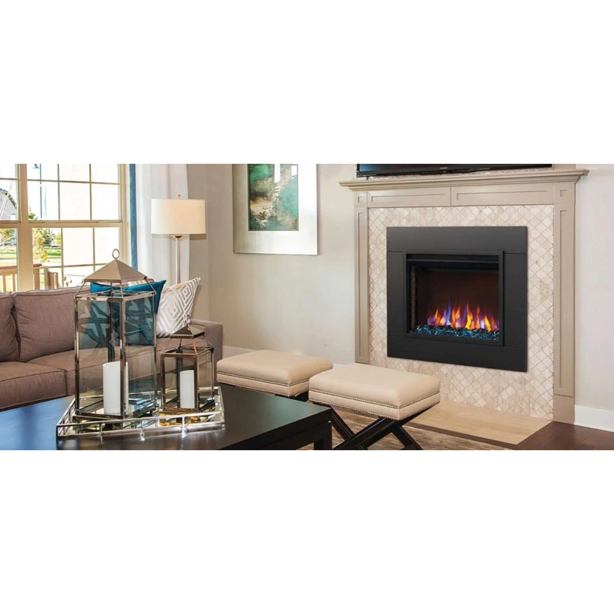 Napoleon 26-Inch Cineview Built-In Electric Fireplace