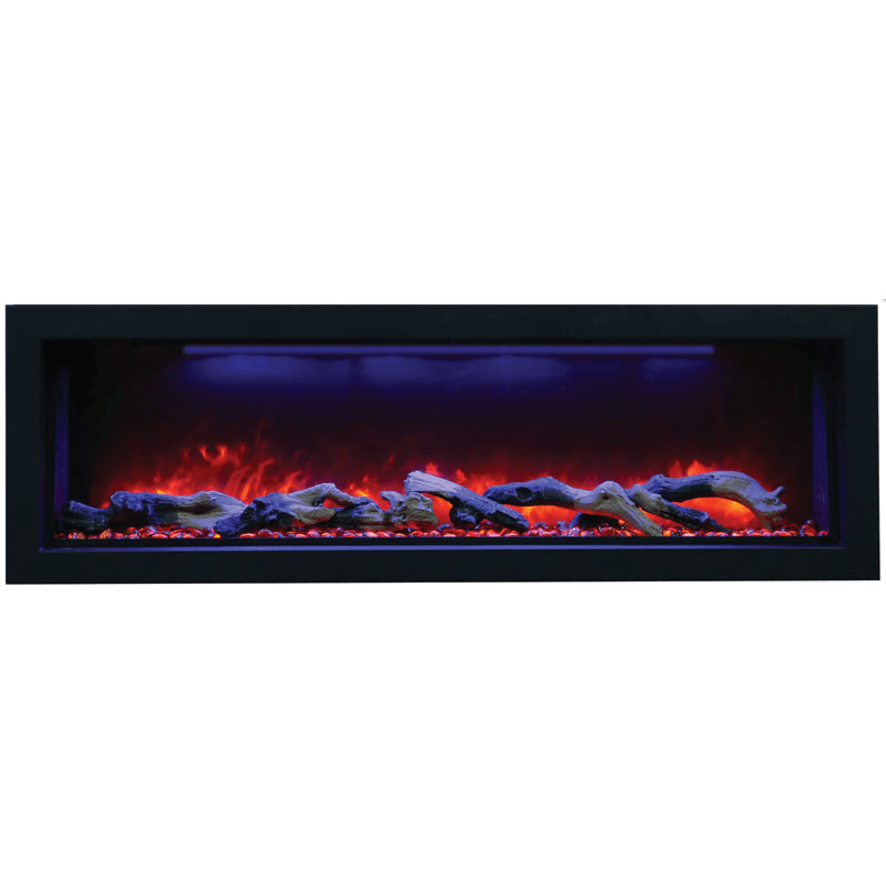 Amantii Panorama Series Indoor/Outdoor 50-Inch Deep XT Built-In Electric Fireplace