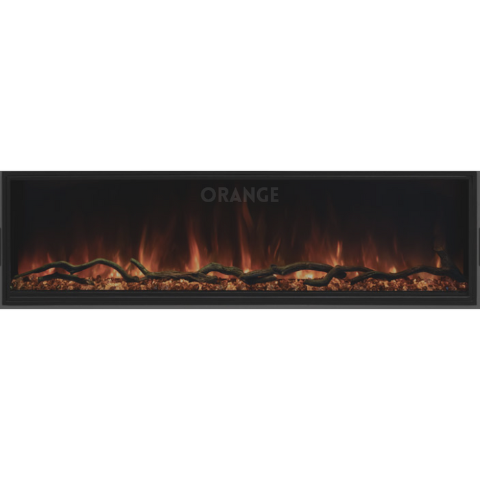 Modern Flames 56-Inch Landscape Pro Slim Built In Electric Fireplace