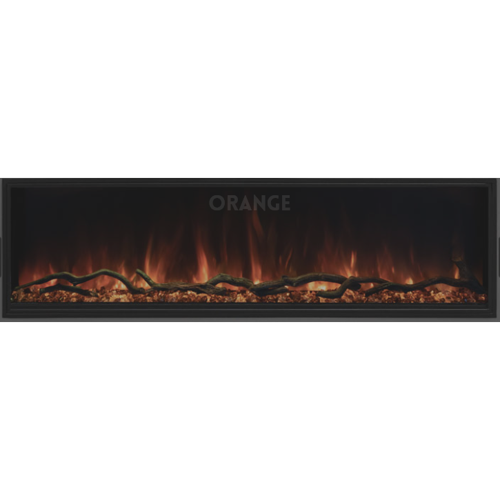 Modern Flames 68-Inch Landscape Pro Slim Built In Electric Fireplace