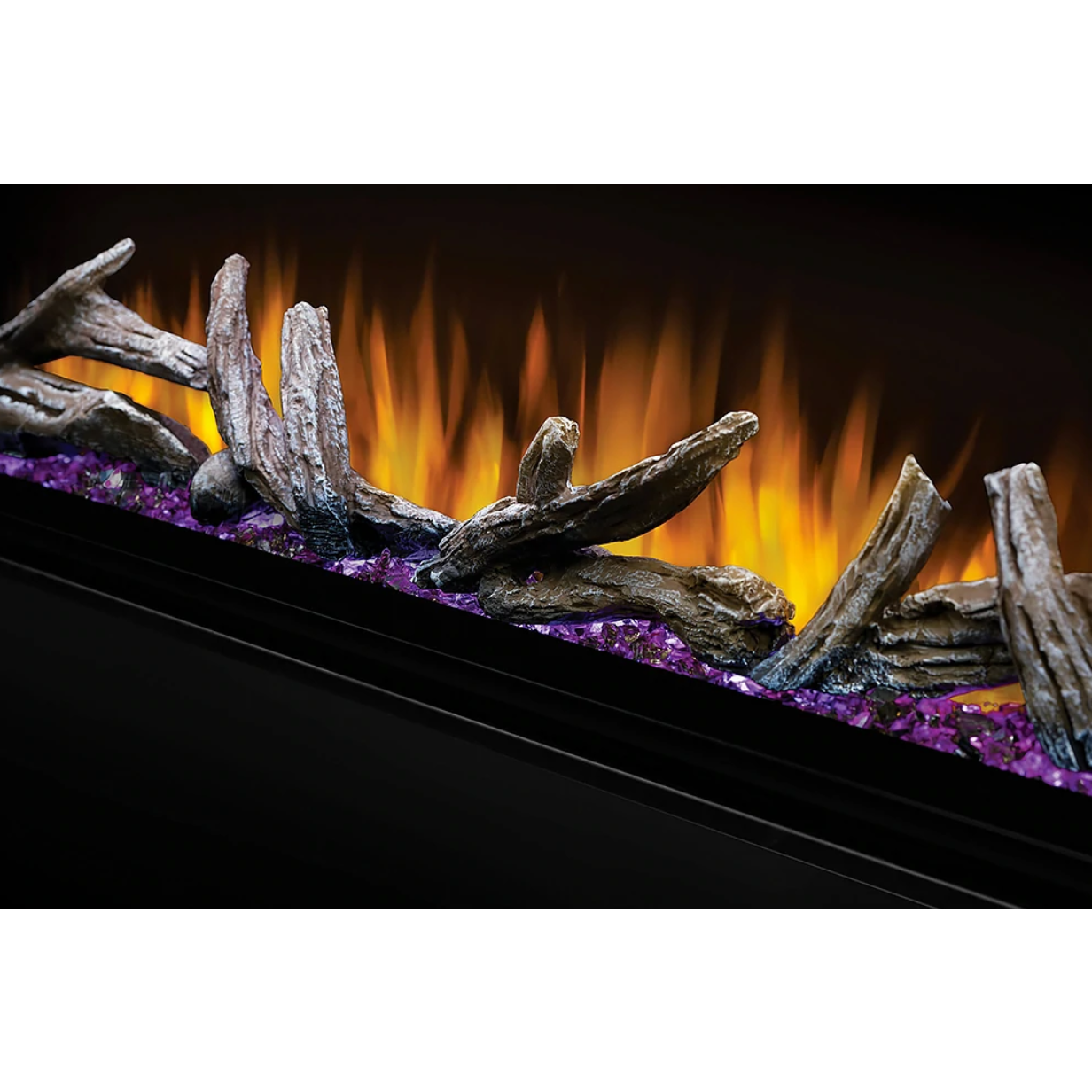 Napoleon 74-Inch Alluravision Deep Wall Mount Electric Fireplace