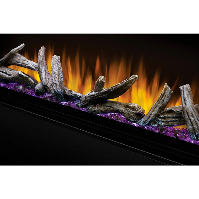 Napoleon 74-Inch Alluravision Deep Wall Mount Electric Fireplace