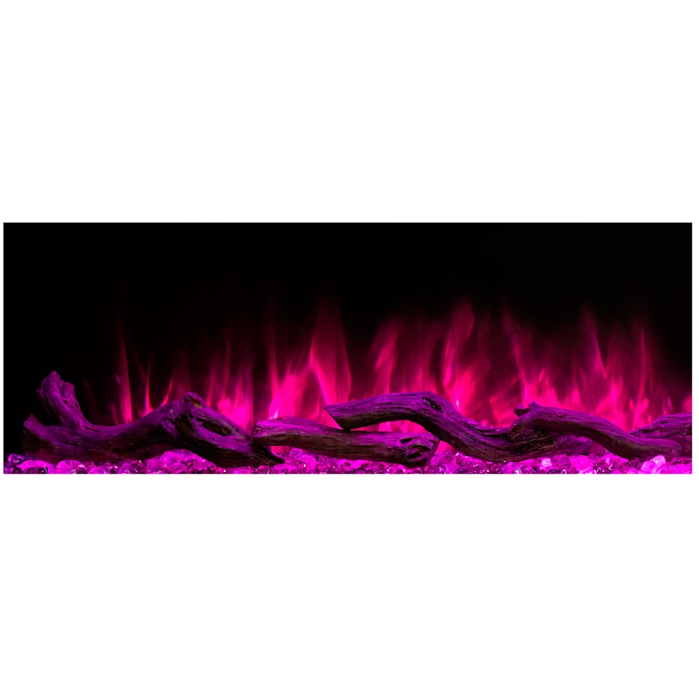 Modern Flames 96-Inch Landscape Pro Multi-Sided Built-In Electric Fireplace
