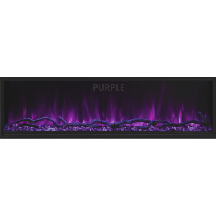 Modern Flames 56-Inch Landscape Pro Slim Built In Electric Fireplace