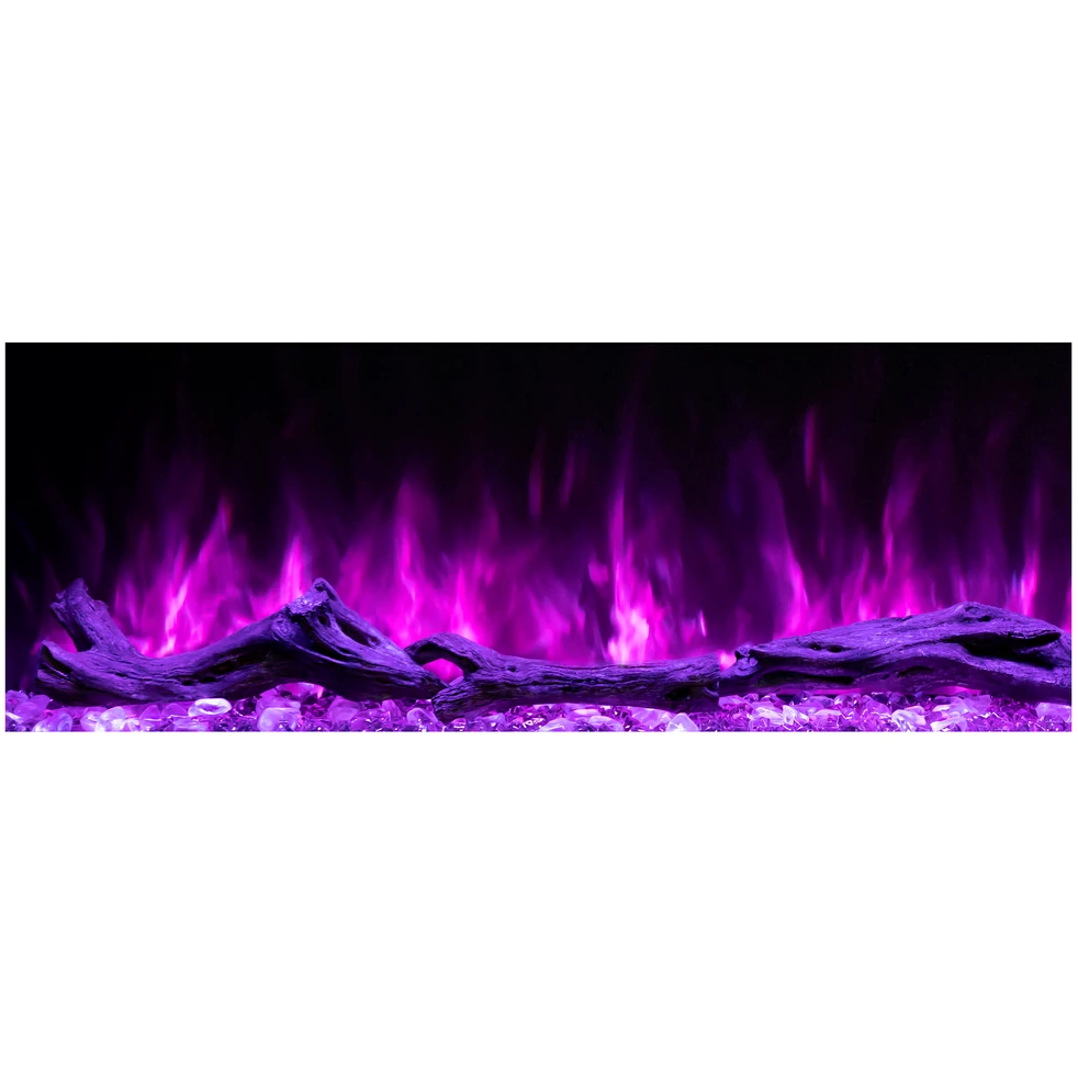 Modern Flames 96-Inch Landscape Pro Multi-Sided Built-In Electric Fireplace