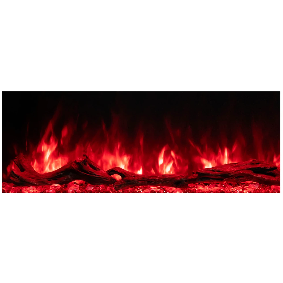 Modern Flames 96-Inch Landscape Pro Multi-Sided Built-In Electric Fireplace