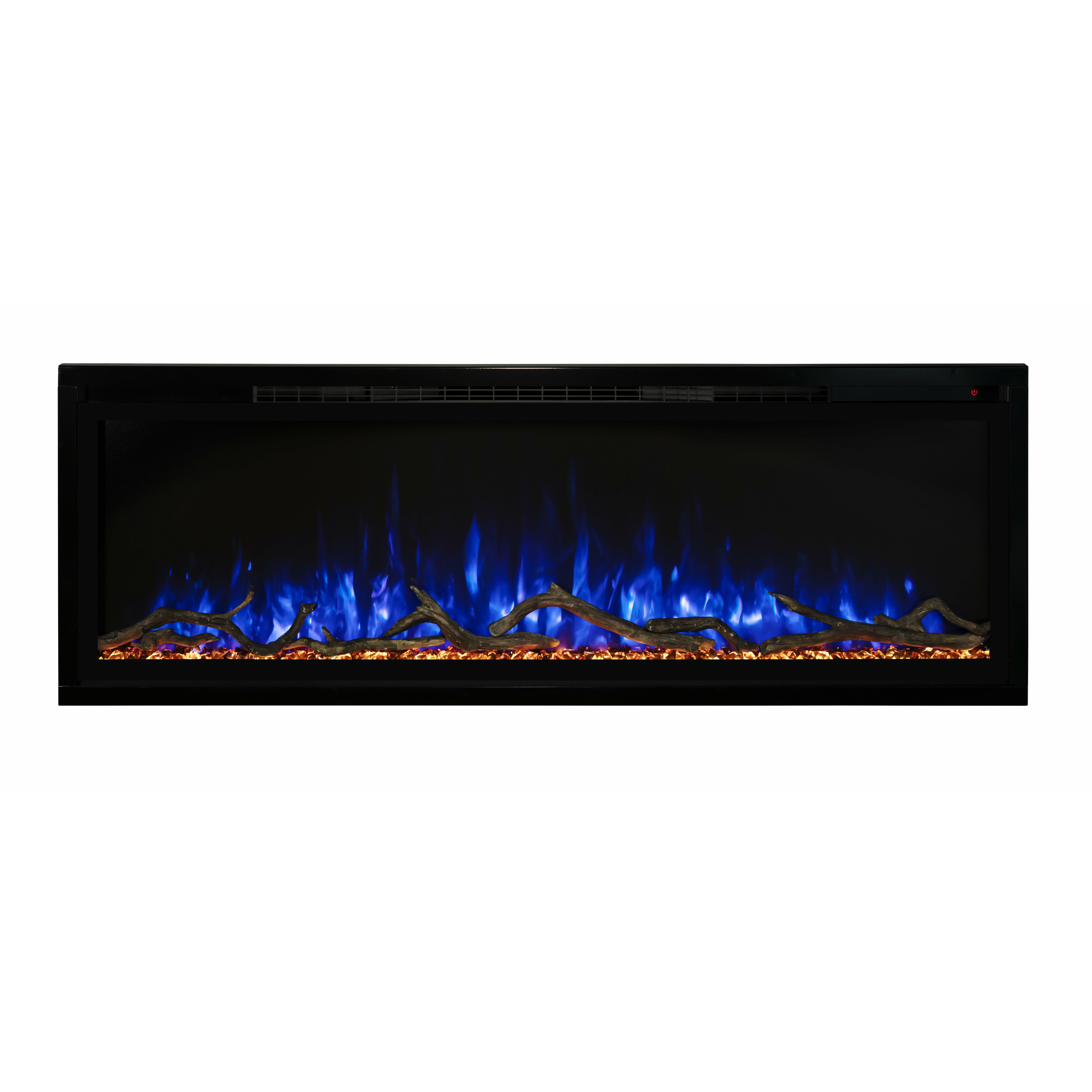 Modern Flames Spectrum Slimline 50-Inch Wall Mount/Recessed Electric Fireplace