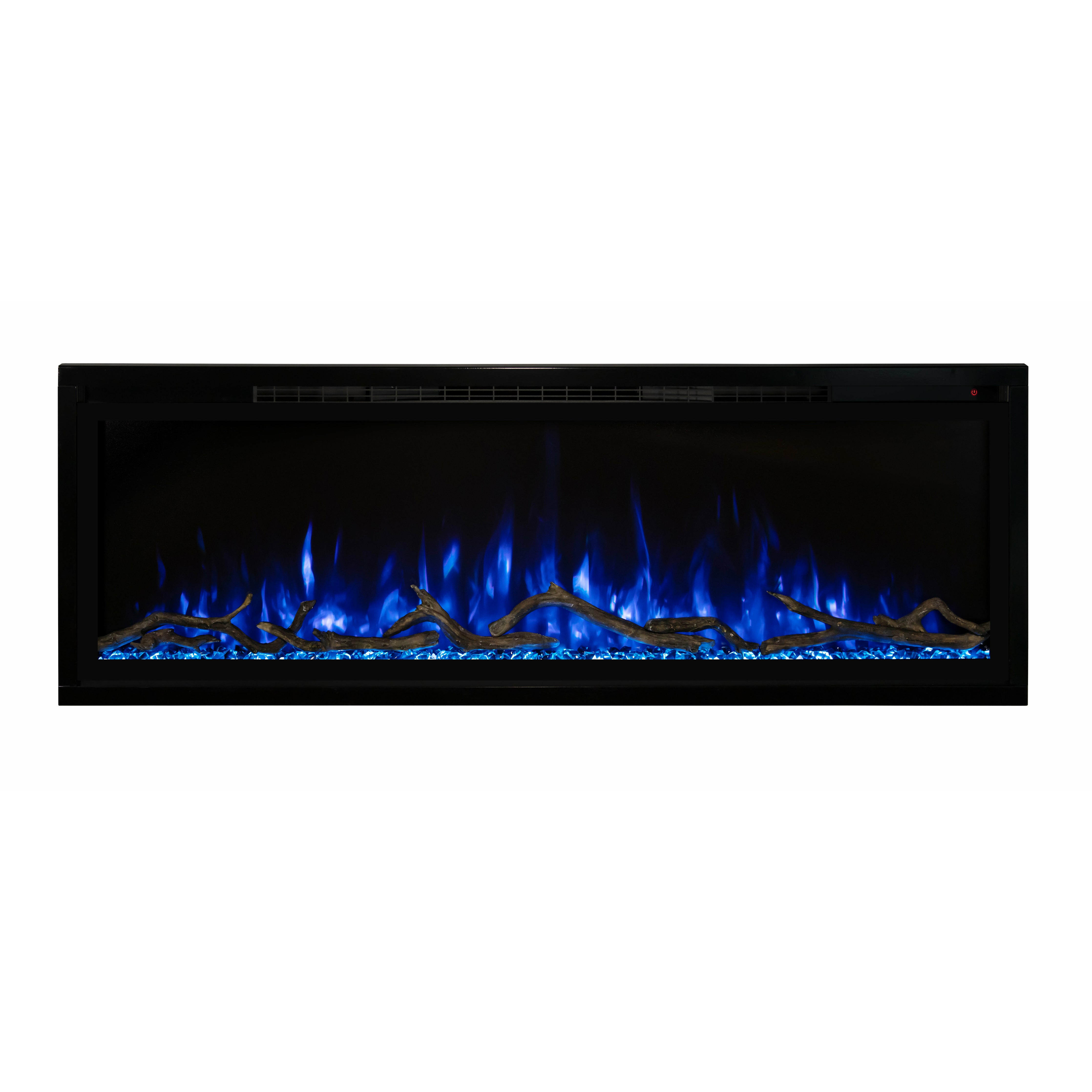 Modern Flames Spectrum Slimline 50-Inch Wall Mount/Recessed Electric Fireplace