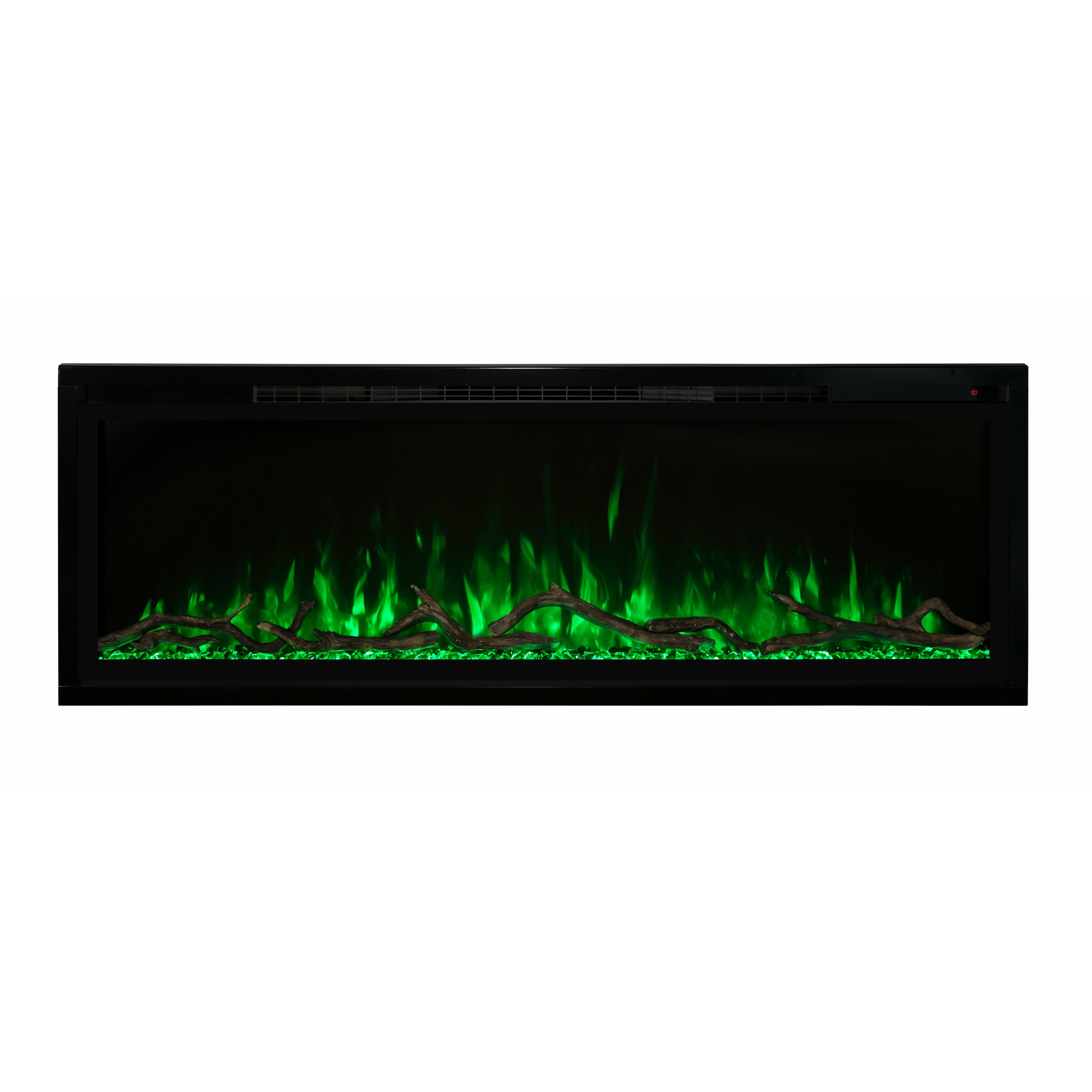 Modern Flames Spectrum Slimline 50-Inch Wall Mount/Recessed Electric Fireplace
