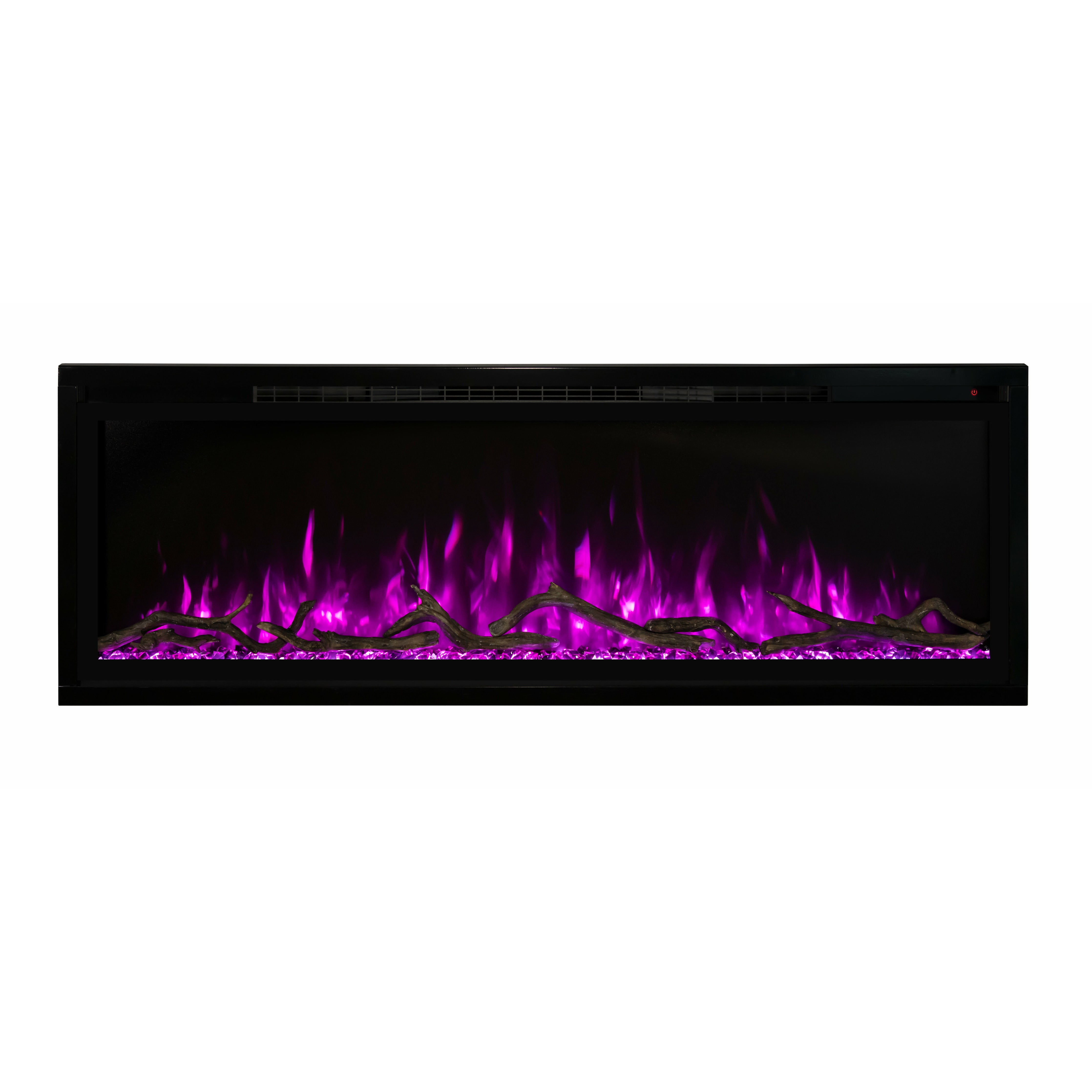 Modern Flames Spectrum Slimline 50-Inch Wall Mount/Recessed Electric Fireplace