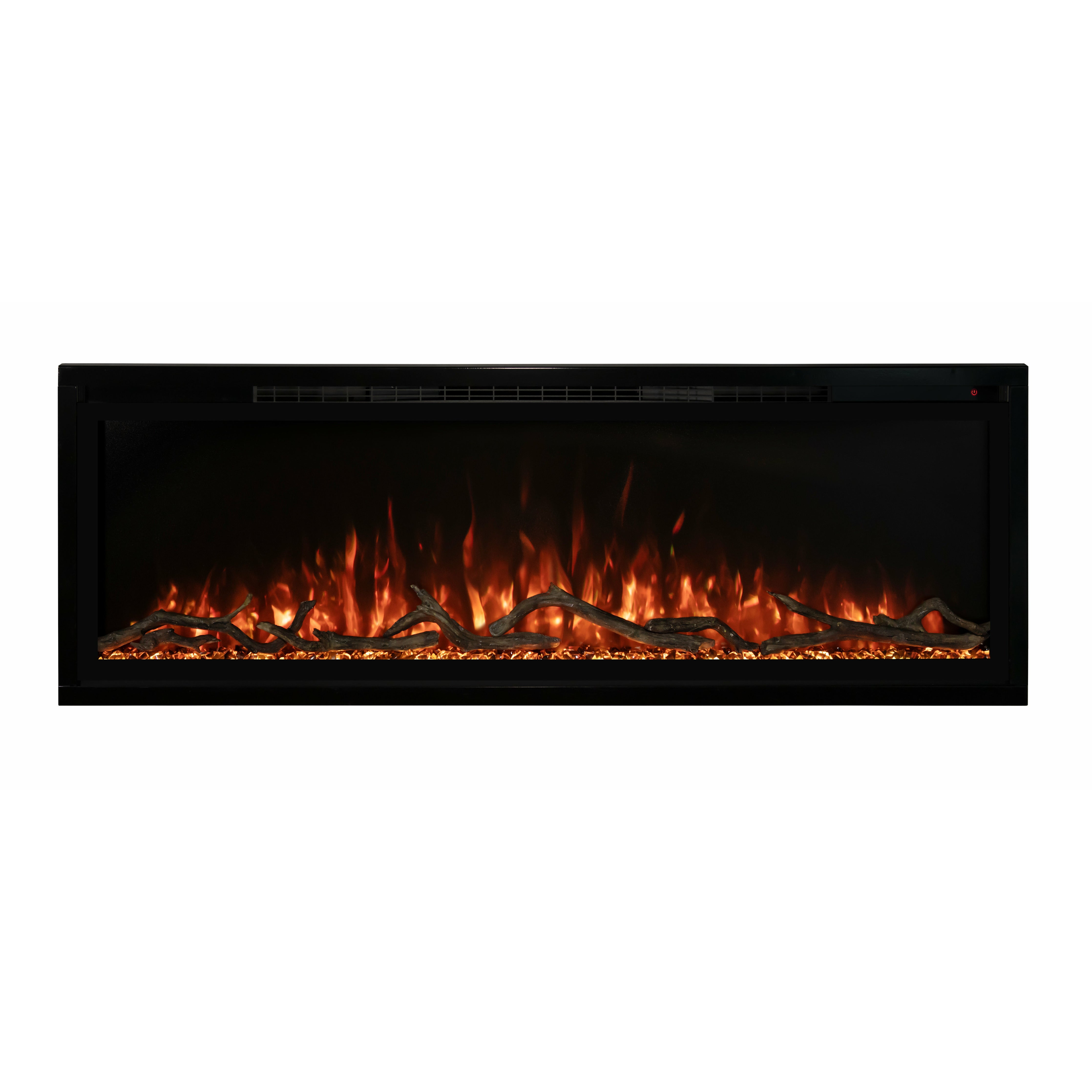Modern Flames Spectrum Slimline 50-Inch Wall Mount/Recessed Electric Fireplace