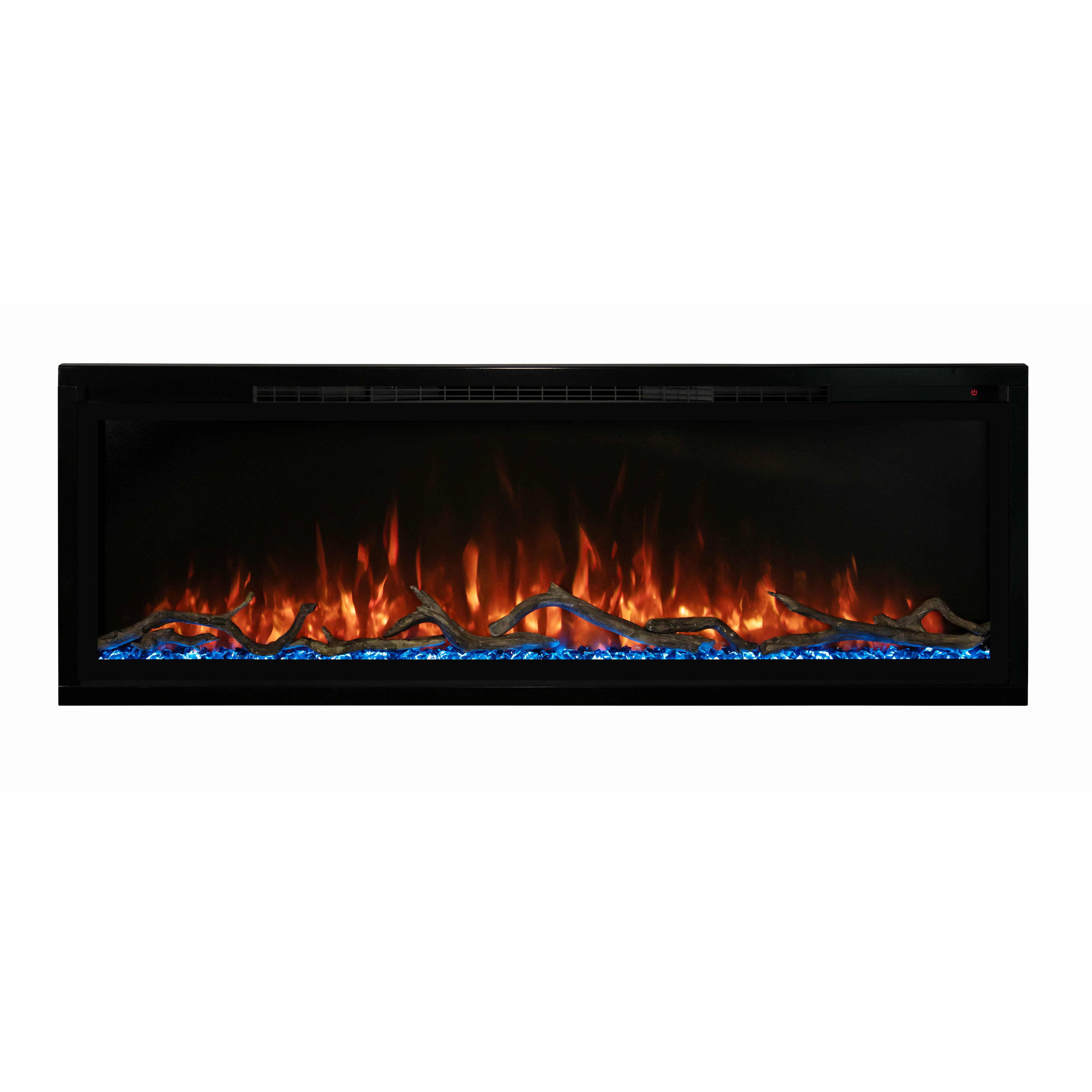 Modern Flames Spectrum Slimline 50-Inch Wall Mount/Recessed Electric Fireplace