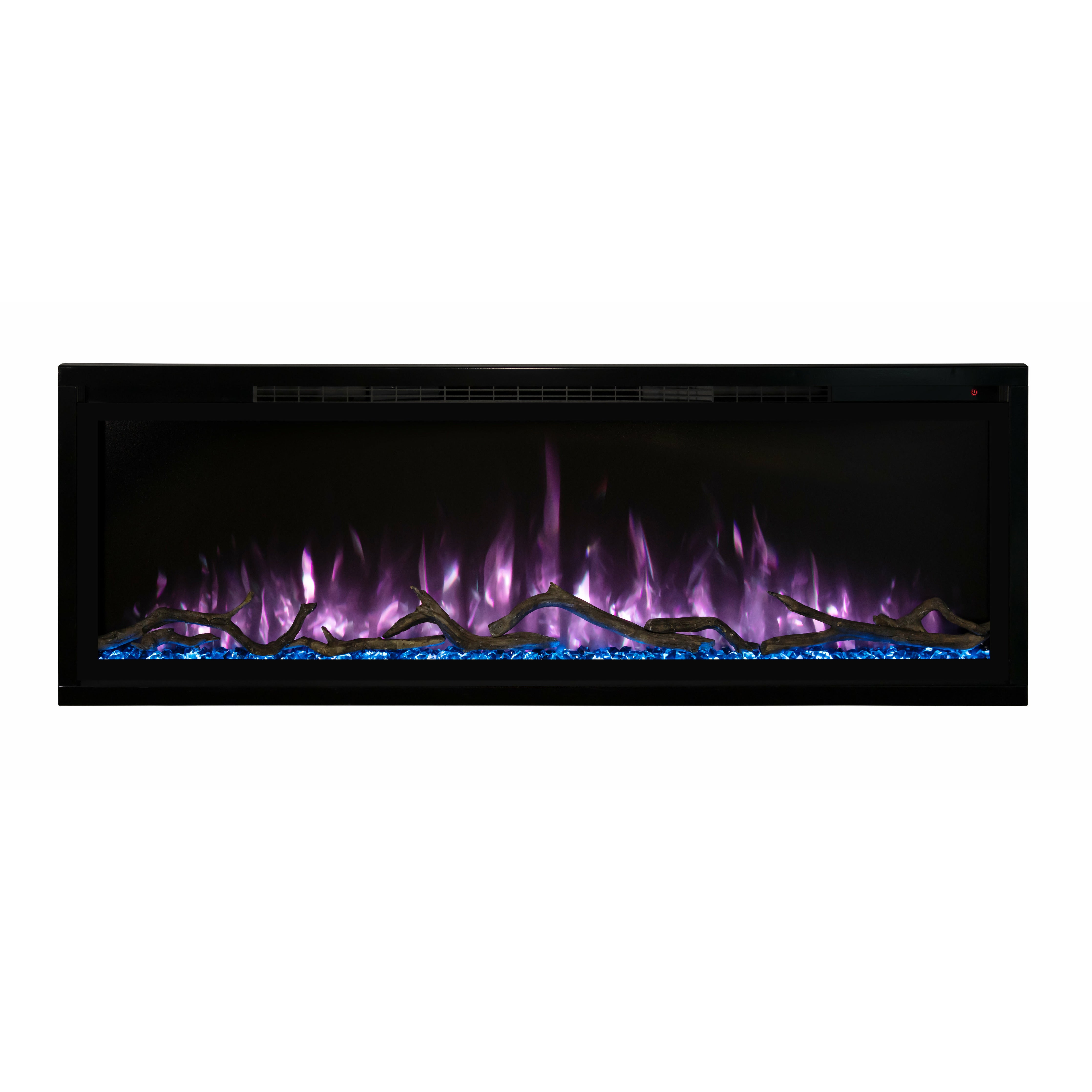 Modern Flames Spectrum Slimline 50-Inch Wall Mount/Recessed Electric Fireplace