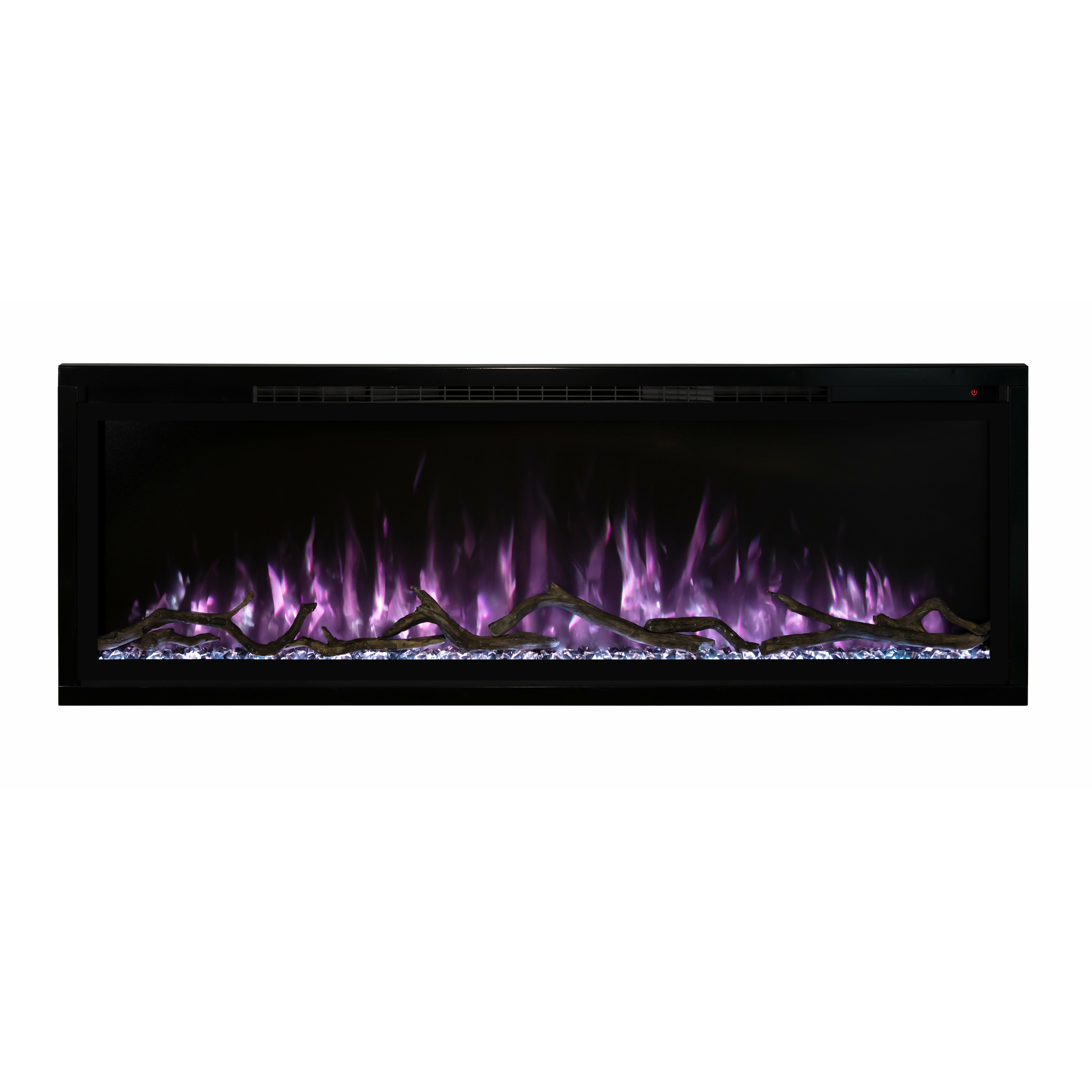 Modern Flames Spectrum Slimline 50-Inch Wall Mount/Recessed Electric Fireplace