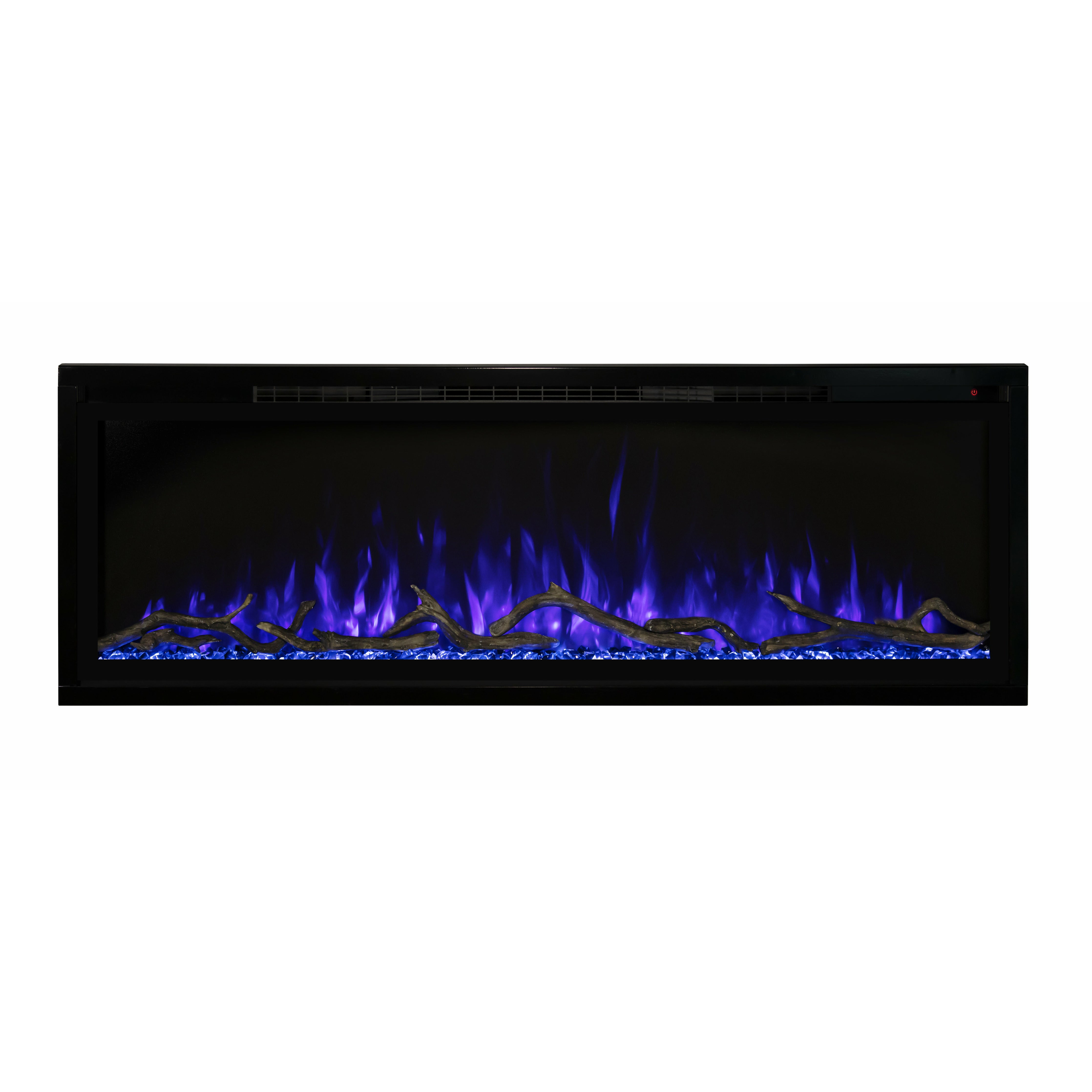 Modern Flames Spectrum Slimline 50-Inch Wall Mount/Recessed Electric Fireplace
