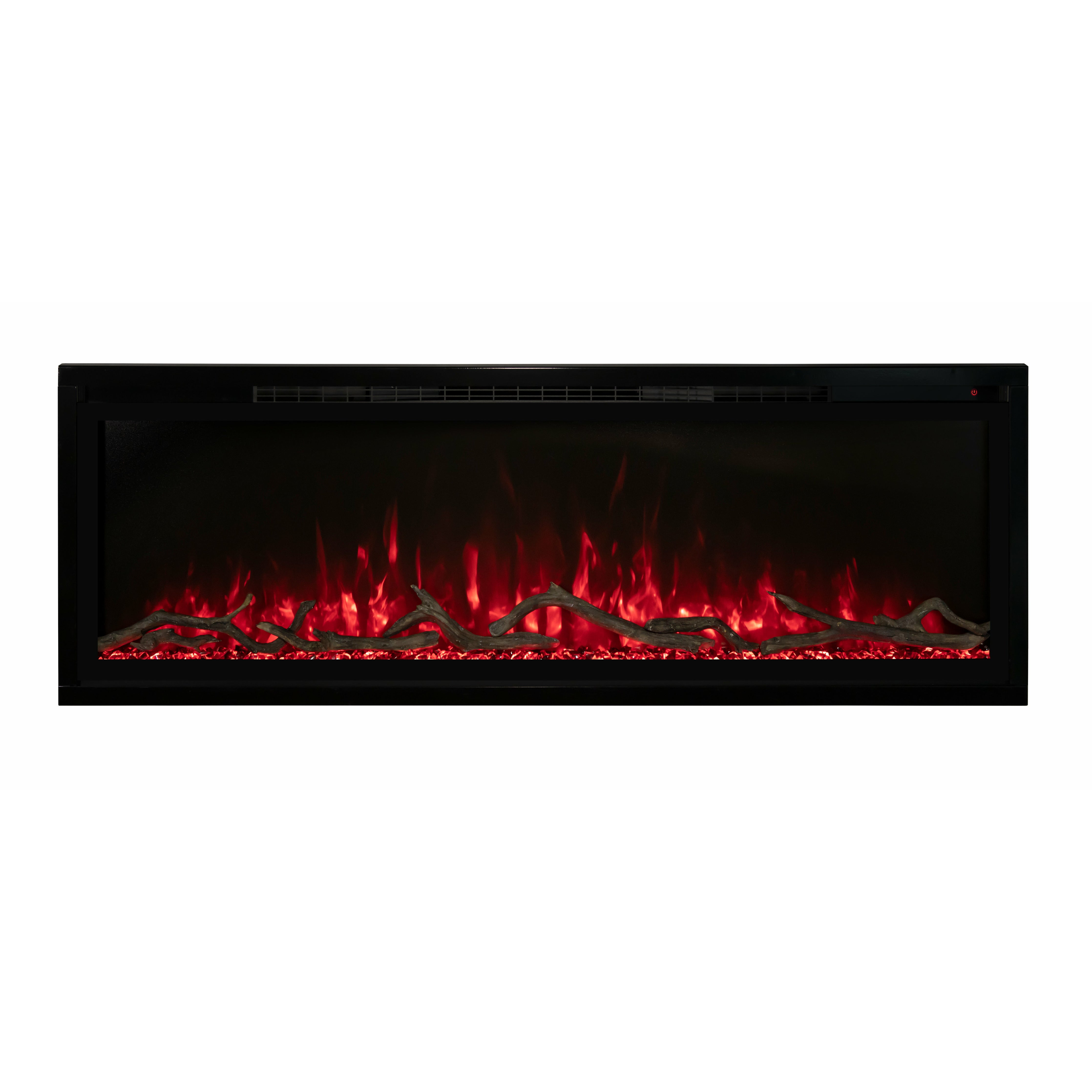 Modern Flames Spectrum Slimline 50-Inch Wall Mount/Recessed Electric Fireplace