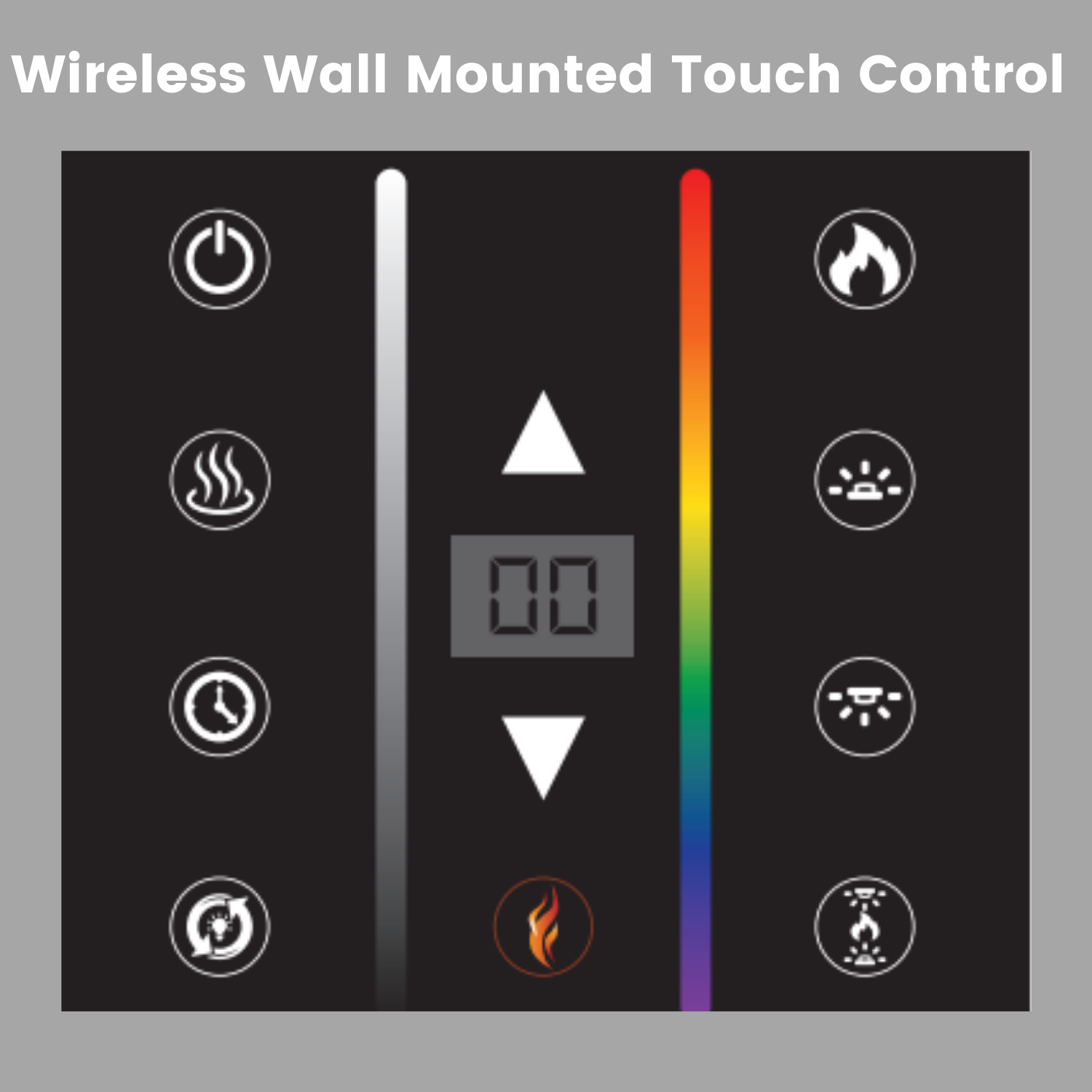 Modern Flames Landscape Pro Multi Thermostat & Full Wall Control