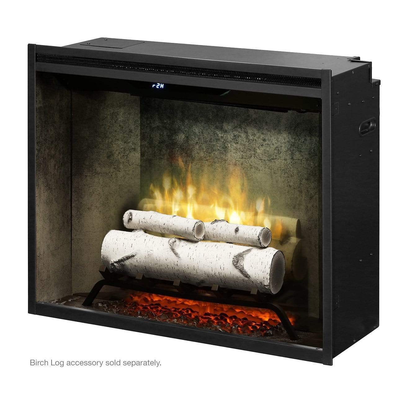 Dimplex Dimplex Revillusion® 30-Inch Built-In Electric Fireplace-Weathered Concrete-RBF30WC